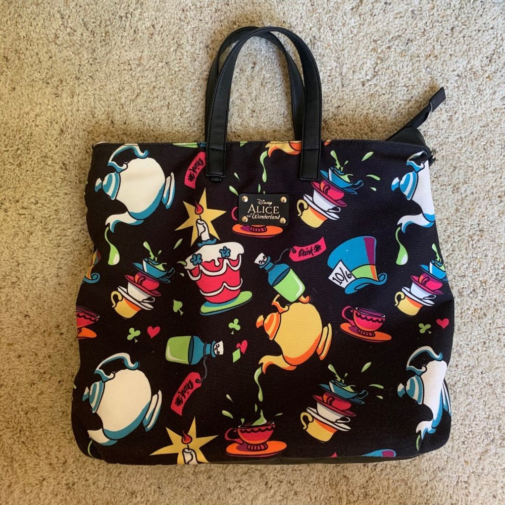 Loungefly x Alice in Wonderland Canvas Bag